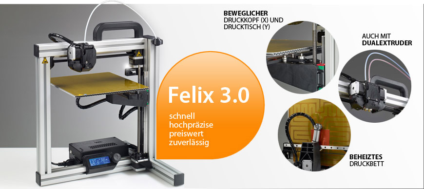Felix 3.0 3D-Drucker